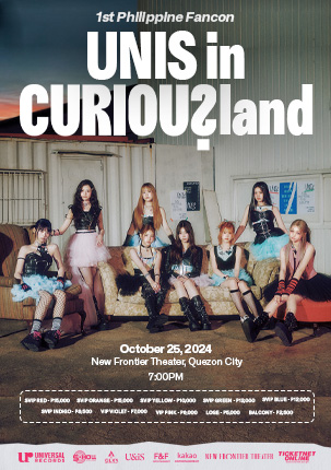 UNIS CURIOUS PROMO FAN TOUR - UNIS